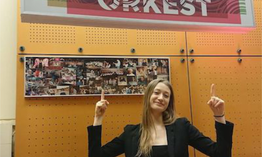 Djessy bij Metropole Orkest