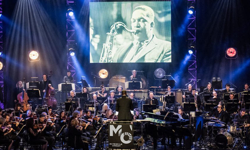 Djessy bij Metropole Orkest