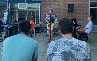 Trotse docenten jazzband Middelburg