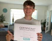 Lasse met graadexamen 1