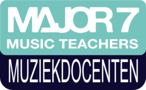 Logo met Muziekdocenten aanduiding Muziekdocenten logo