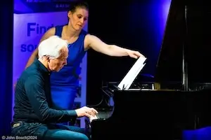 Annemarie Koppelaar met leerling