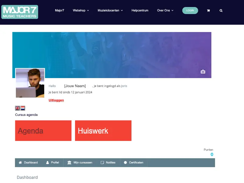 Student profiel