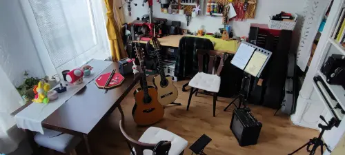 Gitaarles - Spanjaardstraat 142 A1 Rotterdam studio Yorgos Efstathiou